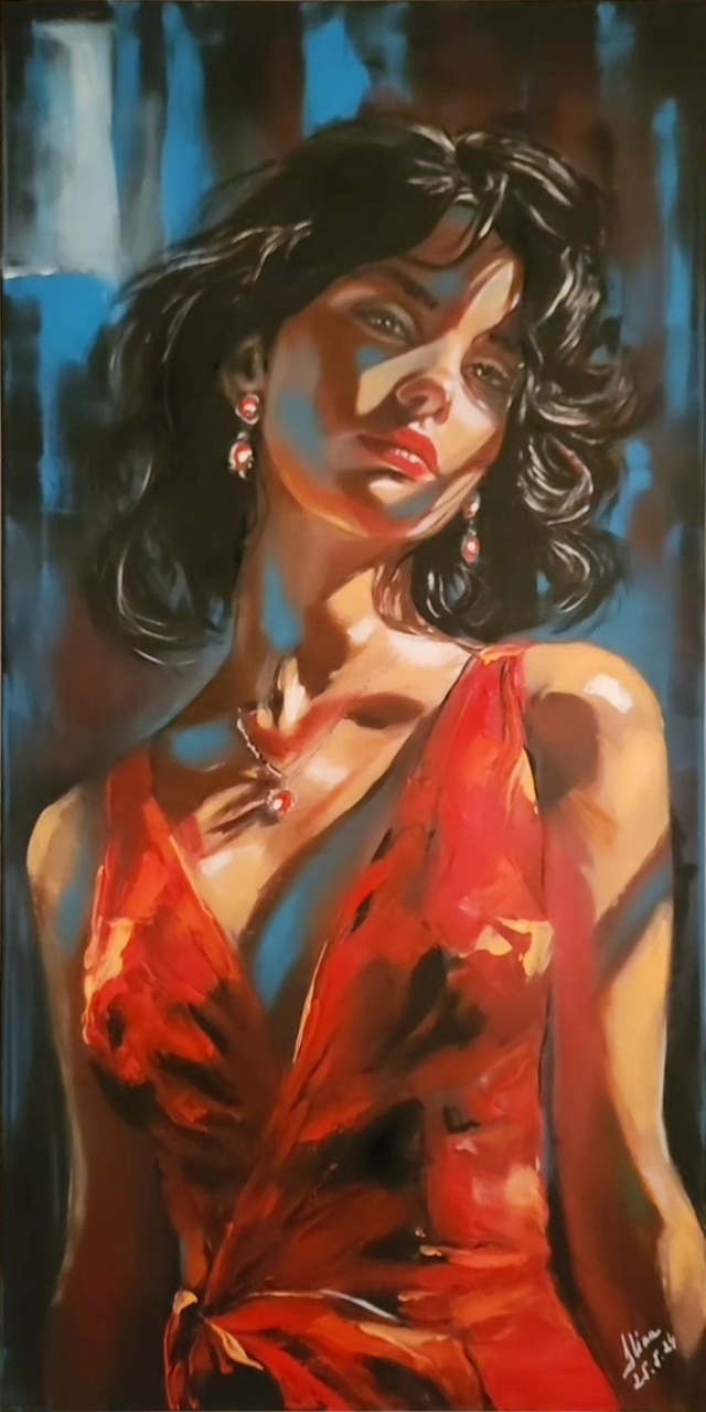 ArteDiAlina.com painting: Take me dancing